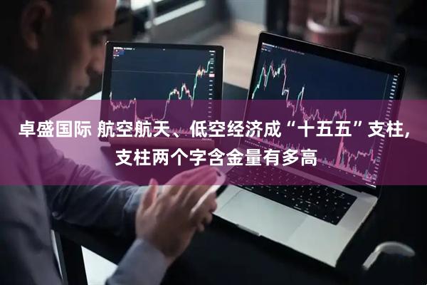 卓盛国际 航空航天、低空经济成“十五五”支柱, 支柱两个字含金量有多高