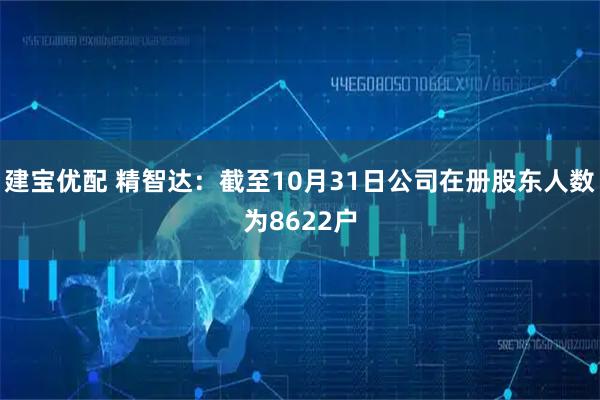 建宝优配 精智达：截至10月31日公司在册股东人数为8622户